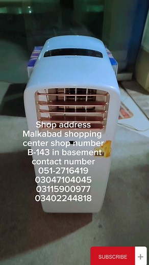 Mini Portable AC 1 Ton 12000btu for 12/12 room #airconditioner #chiller #cool #portableac #miniac