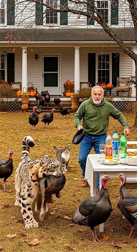 121K views · 374 reactions | Episode #29 shows a shocking snow leopard attack on a turkey Created by AI Watch the dramatic rescue caught on camera and see how far humans go to save their pets. #animalrescue #wildlife #caughtoncamera #snowleopardattack #turkeyrescue | Lifeline Tails | Facebook