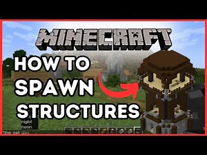 How To Spawn Structures in Minecraft | Full Guide!