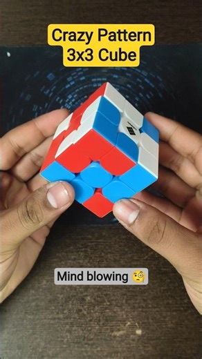 The Craziest 3x3 Pattern You've EVER Seen! 🔥 | #shorts #viral #rubikscube #cube #puzzle #tutorial