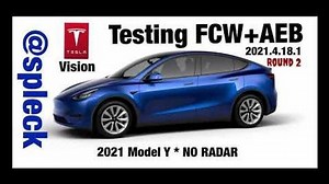 Tesla Model Y Pure Vision Safety Features Put Through The Paces