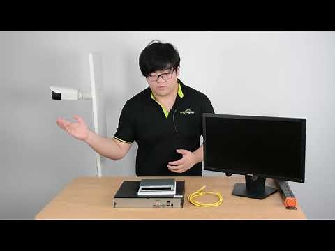 How to Connect PoE Switch to NVR?