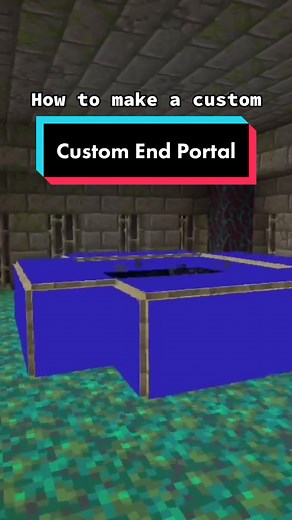 Enhance Your Minecraft Builds with a Custom End Portal Design