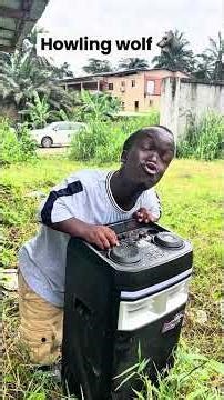 howling wolf 😂😂😂😂 #funny