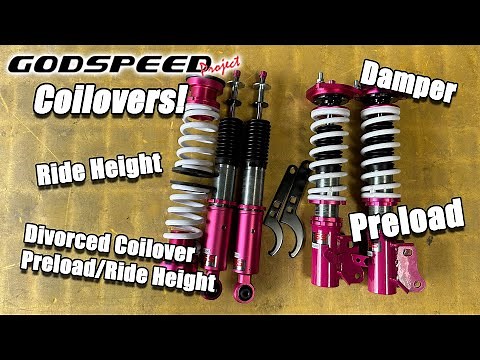 Godspeed Coilovers Installation/Adjustment Guide 2023 | Camber | Height | Preload | Divorced Setup