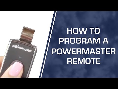 How to Program a PowerMaster Remote to the Turbo Board