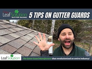 5 Tips on Gutter Guards and Gutter Covers | Gutter Guards that work
