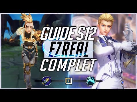 GUIDE COMPLET EZREAL ADC S12 • COMBOS, RUNES, OBJETS, LANE & CONSEILS | League of Legends LOL FR