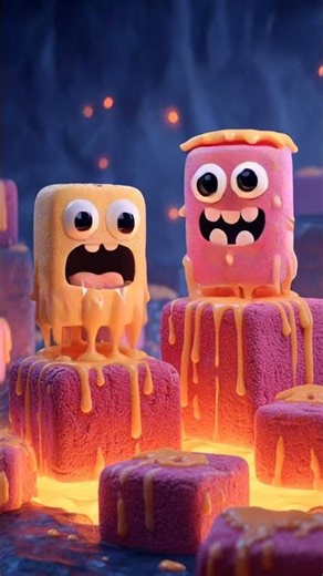 👻😂 Scared or laughing? This cartoon horror will get you both! 💀🎨#HorrorCartoon #FunnyHorror #shorts