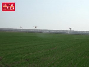 Spring is here! Sowing season is in full swing across China, with the large-scale use of drones and autonomous vehicles observable across the country. | Global Times