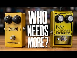 MXR Distortion+ & DOD OD Preamp 250 – Let's Crank 'Em Through A Marshall [Plus Reeves & Ross!]