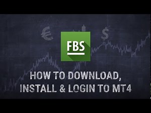FBS Forex | How to download, install and login to MT4 Europe