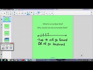 Intro to Number Lines & Benchmark Numbers
