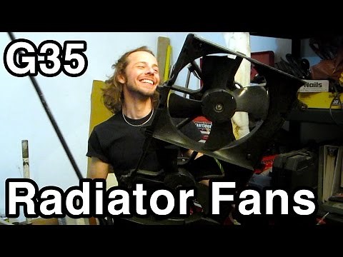 Radiator Fan Replacement [Infiniti G35/Nissan 350Z]