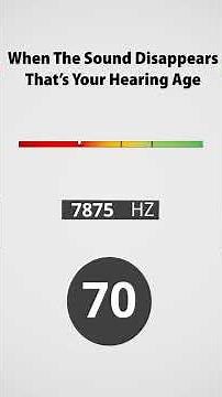 🏆 How Good Is Your Hearing ?