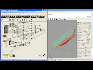 Demo Grasshopper Automatic Section Script for Rhino3d