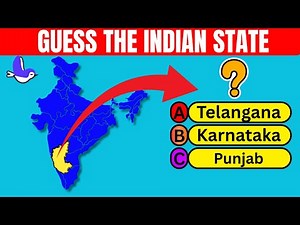 Guess the Indian State | Fun India Geography Quiz for Kids