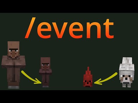 /event command Minecraft Bedrock Deutsch