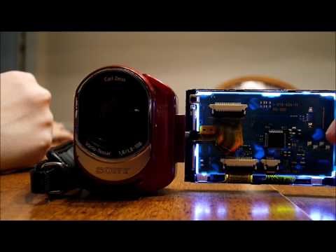How to fix and not fix a Camcorder with a white screen
