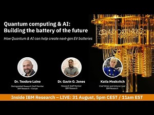 Quantum computing & AI: Building the battery of the future