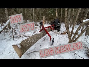DIY ATV Log Hauler