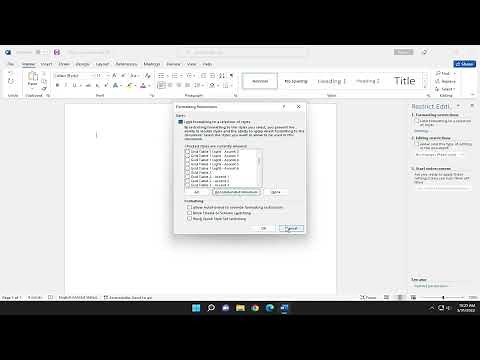 How to Restrict Editing in Microsoft Word [Tutorial]