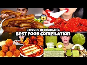 3 HOURS Extreme ASMR MUKBANG 😱 | BEST Food Compilation | No Talking