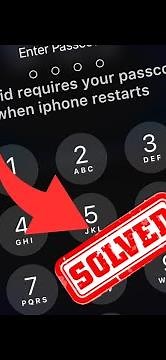 How to fix “Touch id requires your passcode when iphone restarts” 2024 | iPhone | iPad