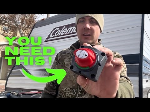 How to Install a Master Battery Disconnect Switch on a Travel Trailer or RV