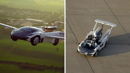AirCar: Convertible 'flying car' takes to the sky