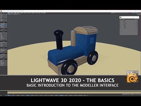 Lightwave 3D 2020 The Interface basics - P1
