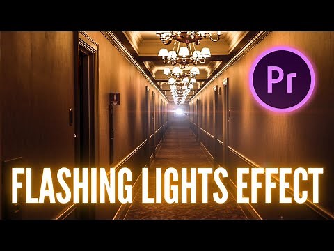 How to Flashing Lights Effect Premiere Pro 2024 | Premiere Pro Tutorials