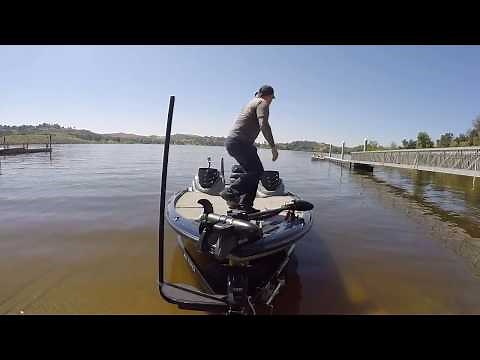 How to launch a Bass boat alone