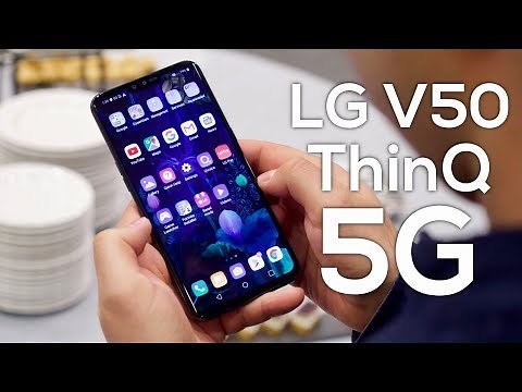 LG V50 ThinQ 5G hands-on: LG's first 5G smartphone