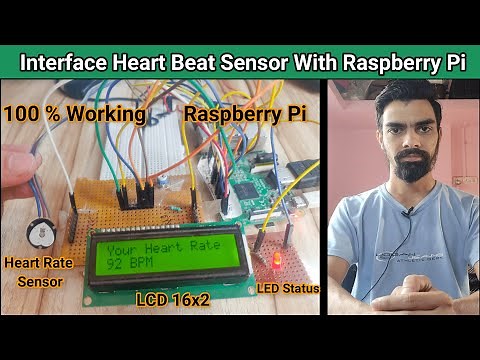 Heart Rate Sensor With Raspberry Pi | heartbeat sensor with raspberry pi