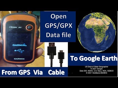 How to open GPX File in Google Earth 🌍🌍
