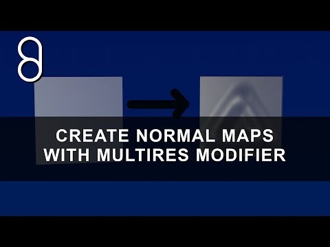 Normal Maps in Blender (Multiresolution Modifier)