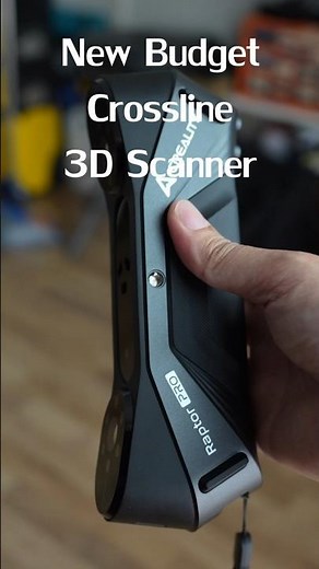 Creality Scan Raptor PRO - New Budget Crossline 3D Scanner