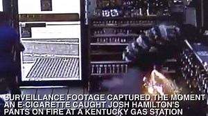 WATCH: A Kentucky man is recovering from second-degree burns after he says an electronic cigarette battery exploded in his pocket. Learn more: http://cbsn.ws/21tSWdI | CBS Evening News