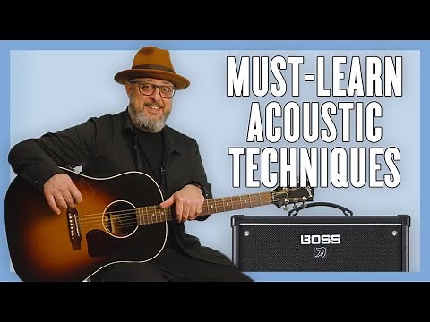 Trying to Learn Acoustic Guitar? Start With This Video First!
