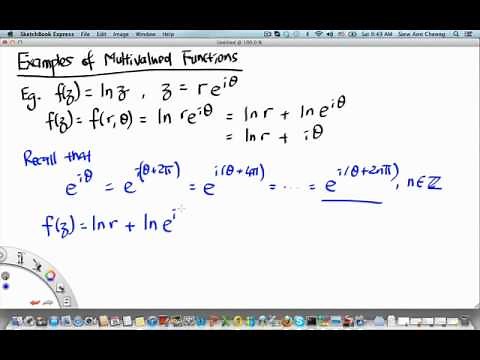 MH2801 Examples of Multivalued Functions