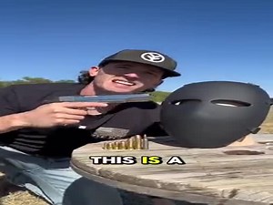 Chinese Bulletproof Mask  (VIDEO)