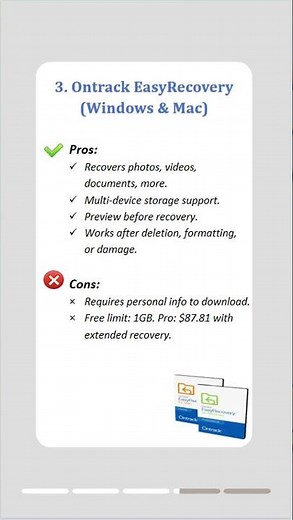 Top 4 Hard Drive Recovery Tools — Free & Paid Options #harddriverecovery #filerecovery