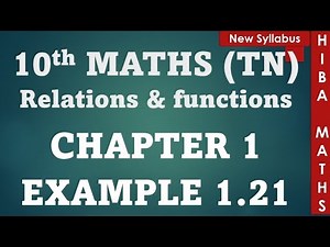 10th maths chapter 1 example 1.21 tn samacheer hiba maths