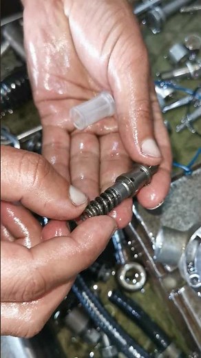 dpa fuel pump fuel filter installed #fuelpumptractkr / tractor fuel pump filter change