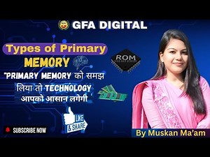 Computer Memory Full Chapter 📘 | RAM, ROM, DRAM, EEPROM Easy Explanation (Hindi)