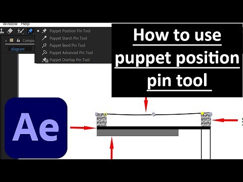 How to use Puppet Position Pin Tool in After Effects