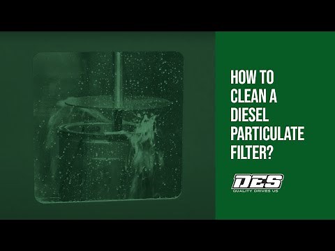 How to Clean a Diesel Particulate Filter?
