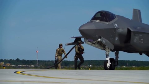 AFSOC Forward Arming & Refueling Point For F-35A & F-15E