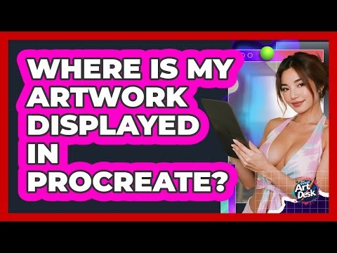 Where Is My Artwork Displayed In Procreate?
